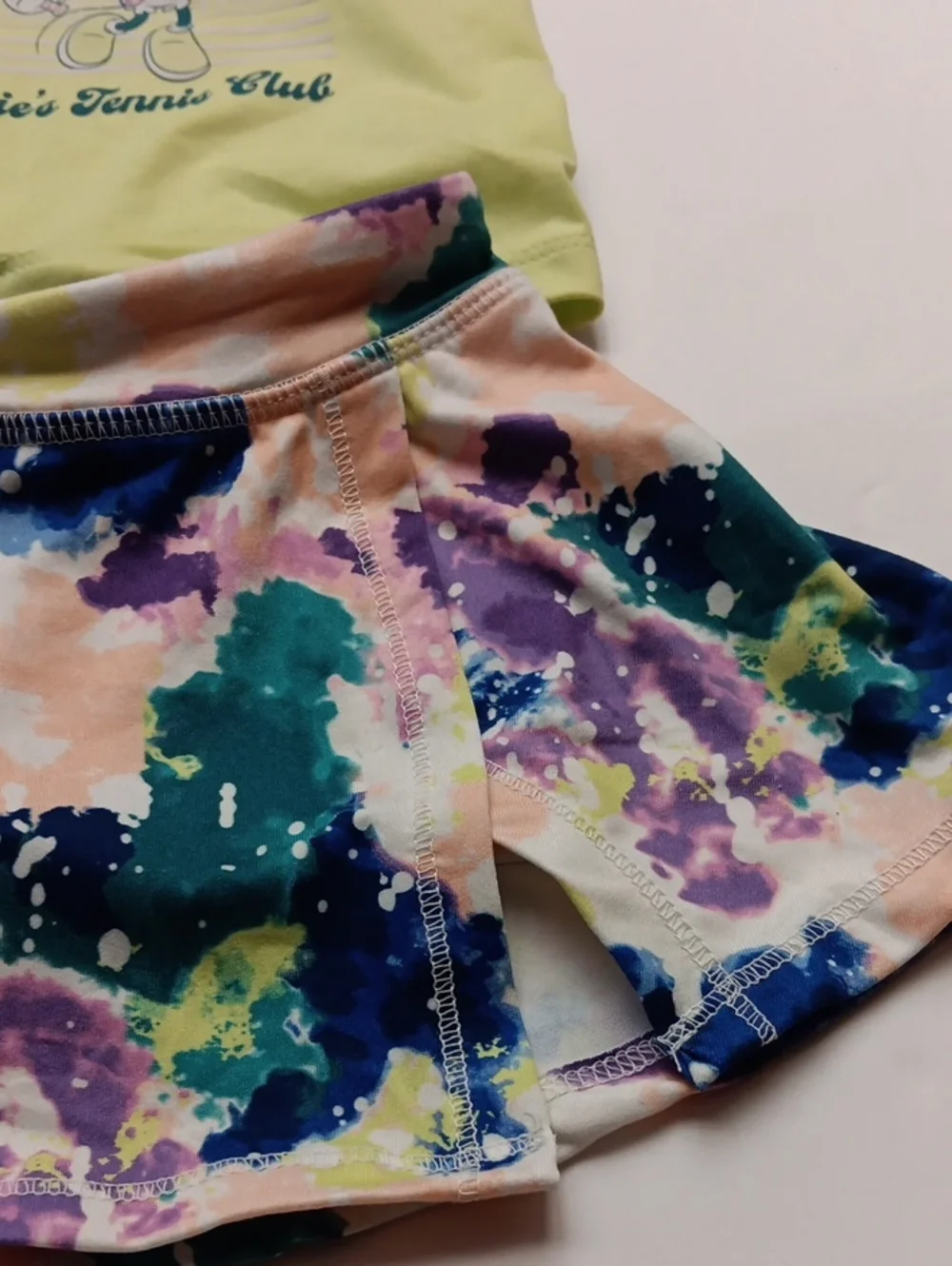 Disney Jumping Beans  Lime Green Minnie Active Tank & Skirt Set 18 Months